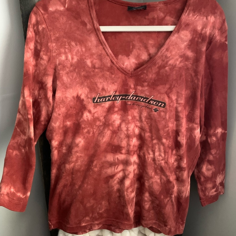 Women’s Vintage 1988 Alamo Harley Davidson Shirt